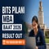 BITS Pilani BAAT 2026 Iteration 1 Results Out; Fee Deadline May 31